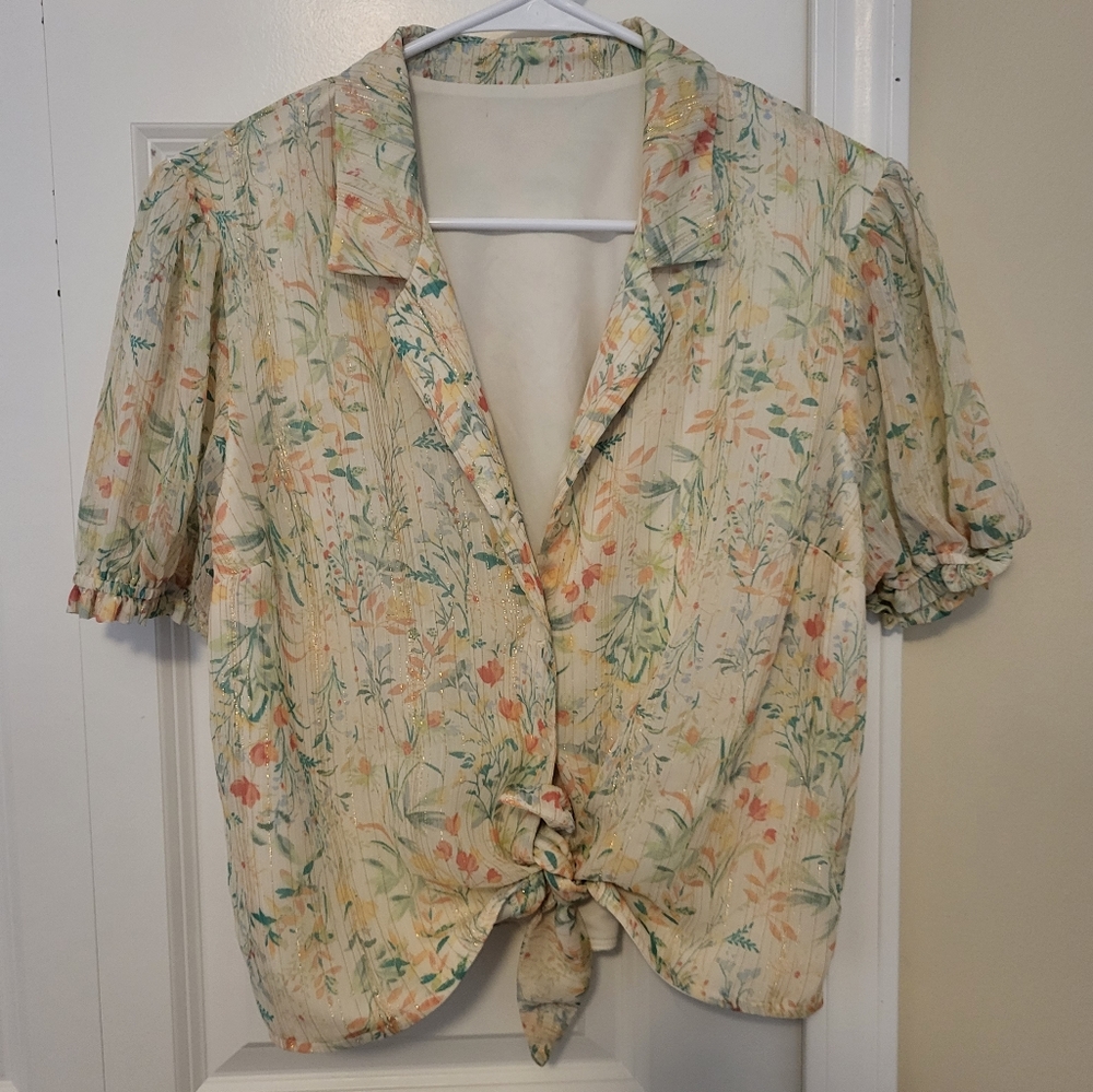 Vintage Women's Blouse Size M